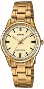 Casio LTP-V005G-9AUDF 28 mm Altın Çelik Kordon Analog Kadın Kol Saati
