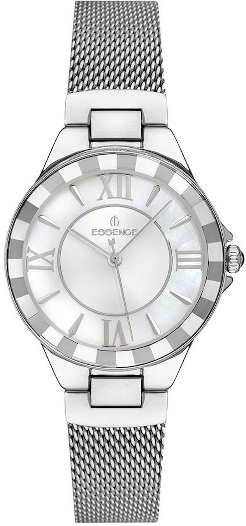 Essence ES6714FE.320 33 mm Gri Hasır Kordon Analog Kadın Kol Saati