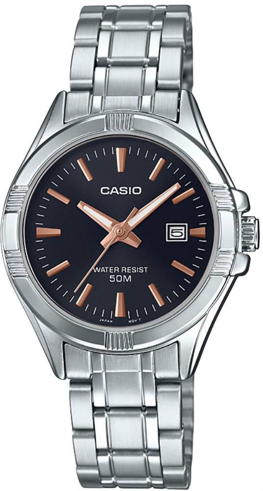 Casio LTP-1308D-1A2VDF 30 mm Gri Çelik Kordon Analog Kadın Kol Saati