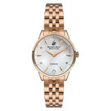 Beverly Hills Polo Club BP3293X.420 35 mm Rose Gold Çelik Kordon Analog Kadın Kol Saati