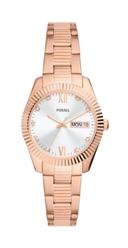 Fossil ES5200 32 mm Rose Gold Çelik Kordon Analog Kadın Kol Saati