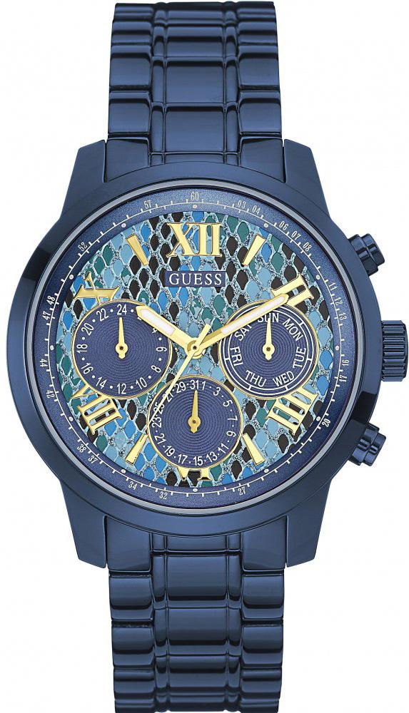 Guess GUW0330L17 42 mm Lacivert Çelik Kordon Analog Kadın Kol Saati