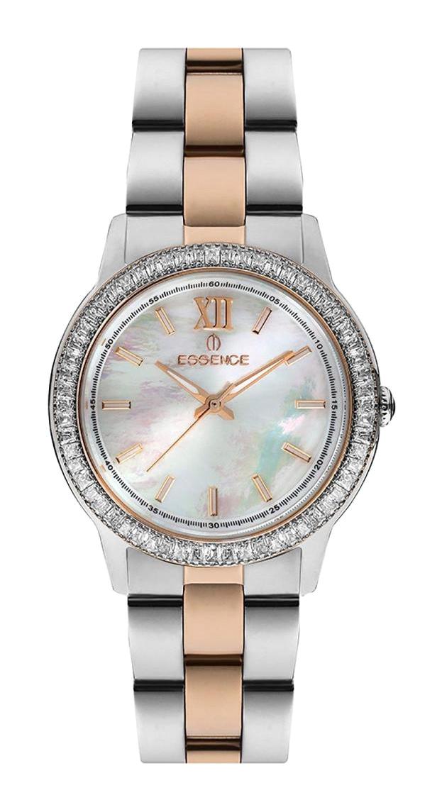 Essence ES6644FE.520 36 mm Gri-Rose Gold Çelik Kordon Analog Kadın Kol Saati