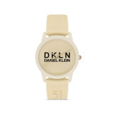 Daniel Klein DK.1.12645.6 36 mm Sarı Silikon Kordon Analog Kadın Kol Saati