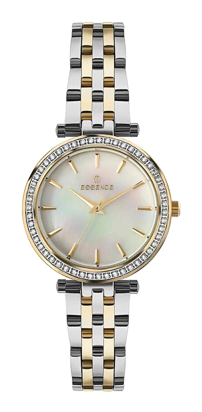Essence ES6640FE.220 32 mm Altın-Gri Metal Kordon Analog Kadın Kol Saati