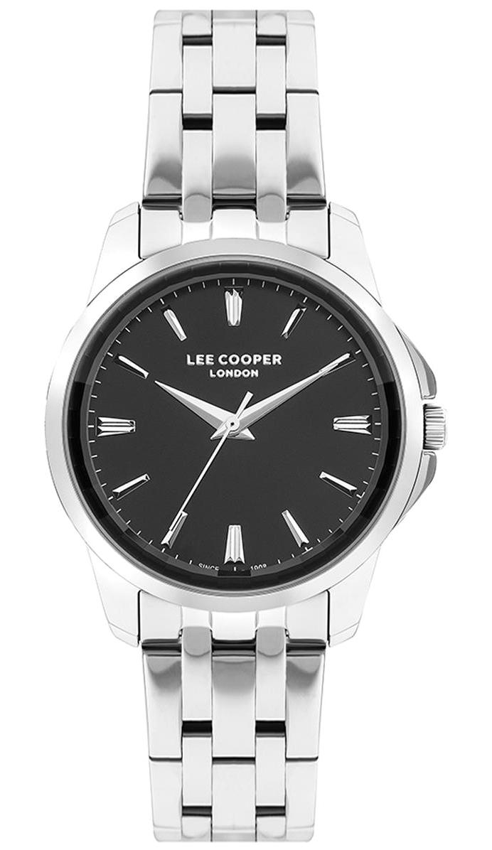 Lee Cooper LC07683.350 40 mm Gri Metal Kordon Analog Kadın Kol Saati