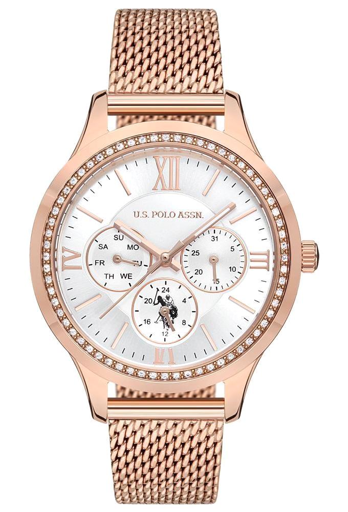 U.S. Polo Assn USPA2022-01 37 mm Bronz Çelik Kordon Analog Kadın Kol Saati