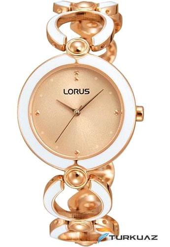 Lorus RH876BX9 40 mm Rose Gold Çelik Kordon Analog Kadın Kol Saati