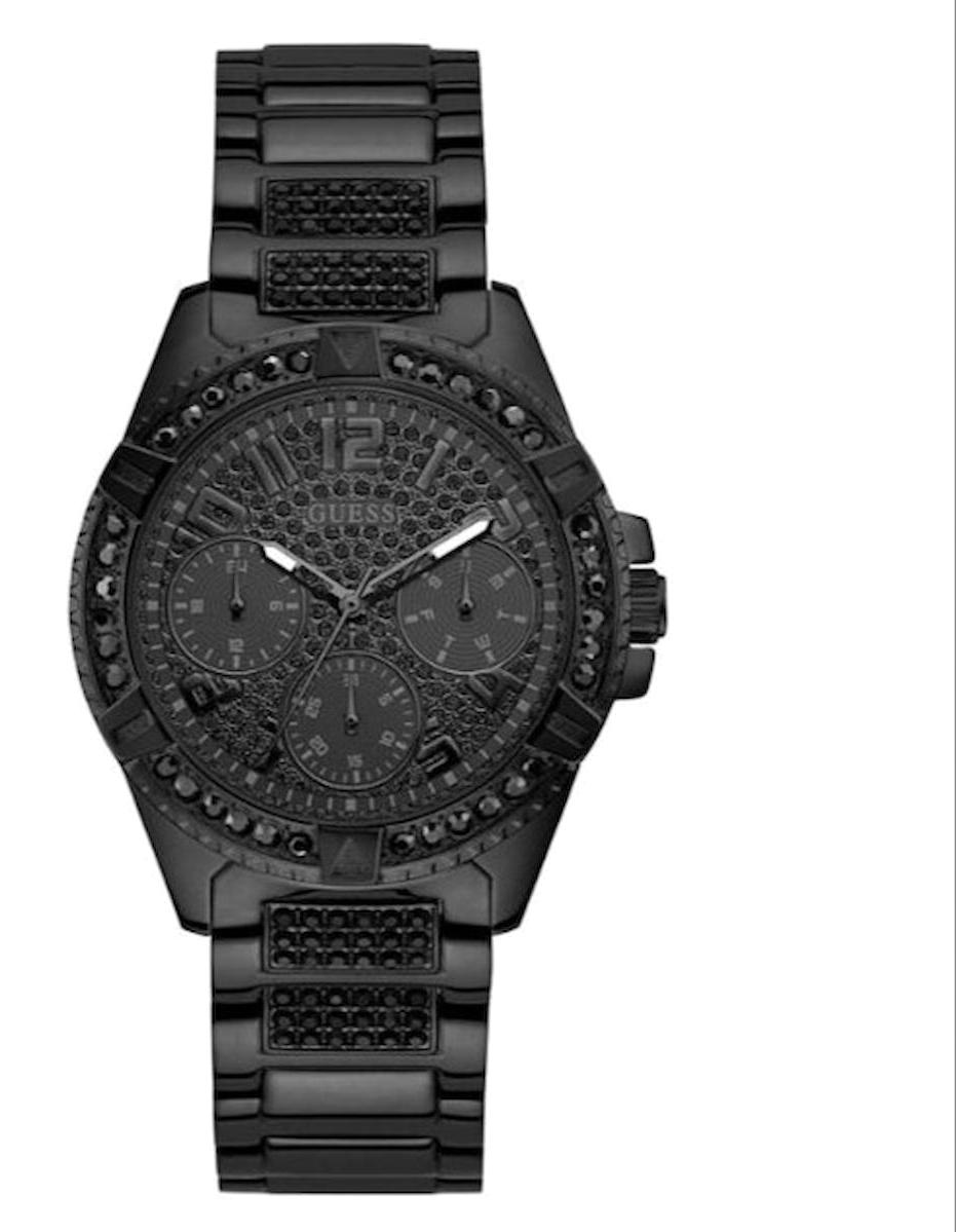 Guess GUW1156L4 44 mm Siyah Çelik Kordon Analog Kadın Kol Saati