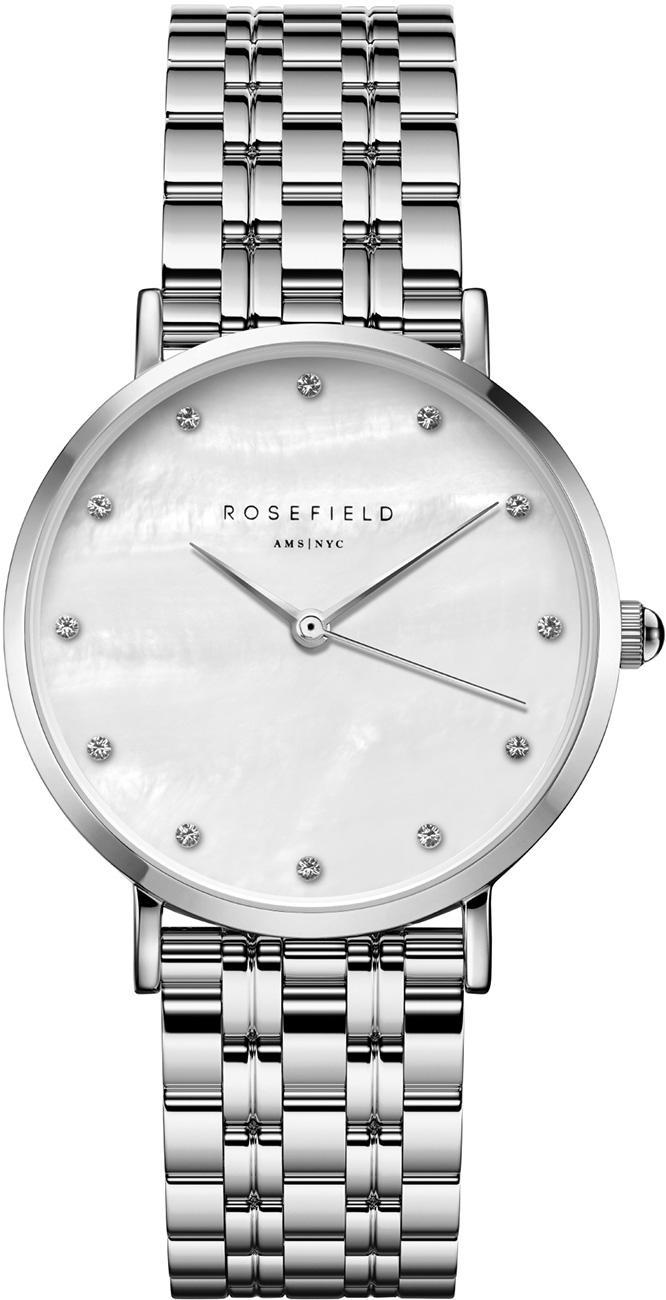 Rosefield UWSSS.U32 33 mm Gri Çelik Kordon Analog Kadın Kol Saati
