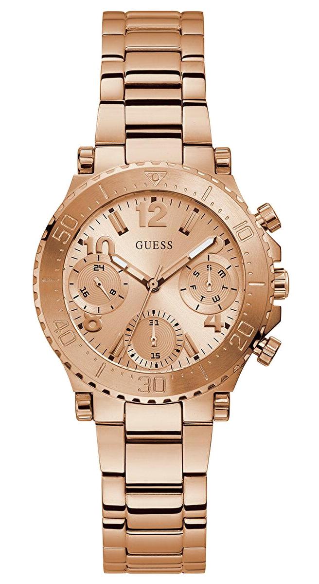Guess GUGW0465L2 Takvimli 36 mm Rose Gold Çelik Kordon Analog Kadın Kol Saati