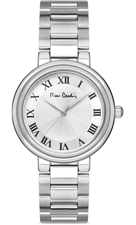 Pierre Cardin PC800302F06 36 mm Gri Çelik Kordon Analog Kadın Kol Saati