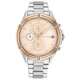 Tommy Hilfiger TH1782503 Takvimli 38 mm Gri Çelik Kordon Analog Kadın Kol Saati