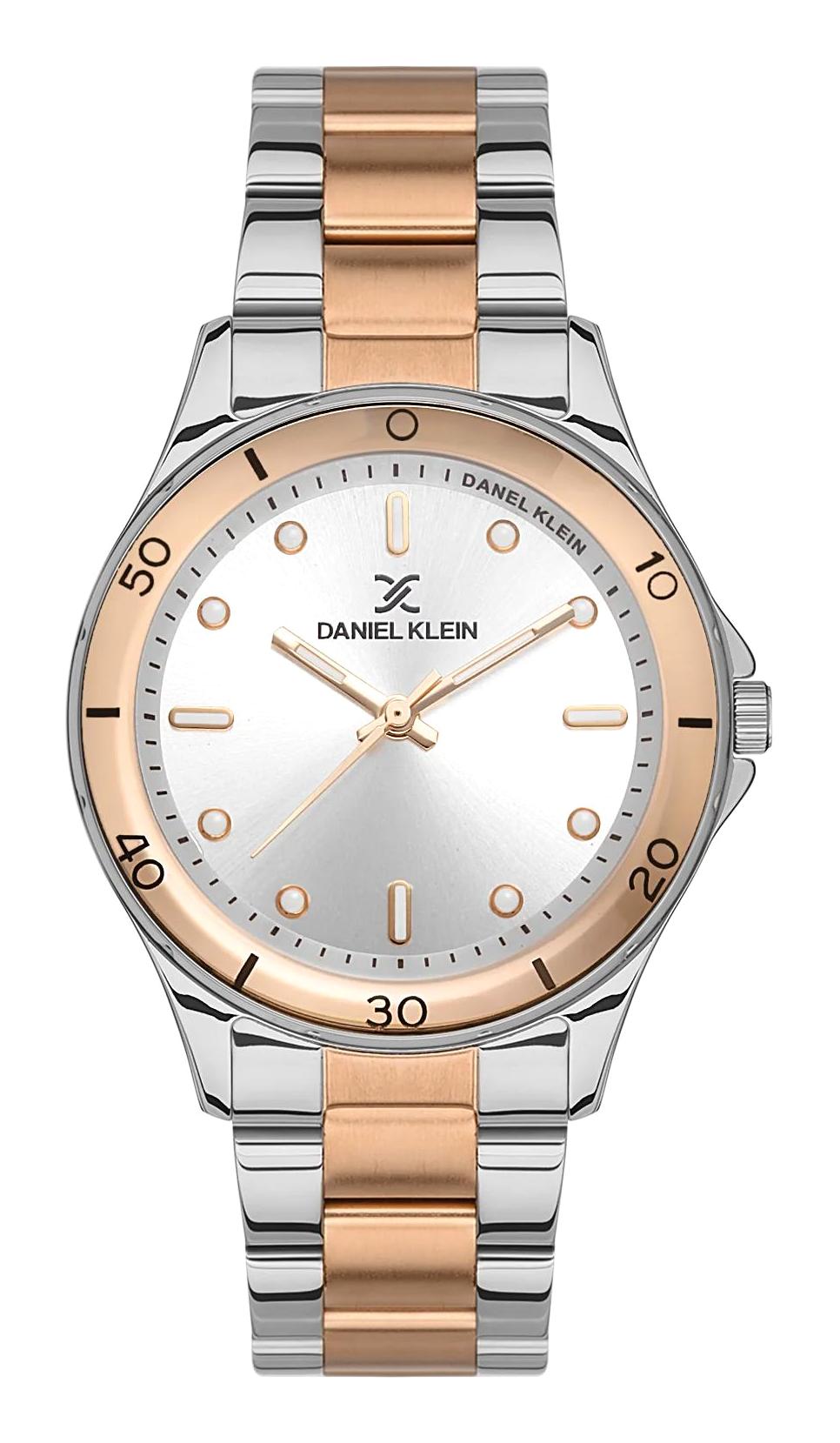 Daniel Klein DK.1.13467-6 34 mm Gri-Rose Gold Çelik Kordon Analog Kadın Kol Saati