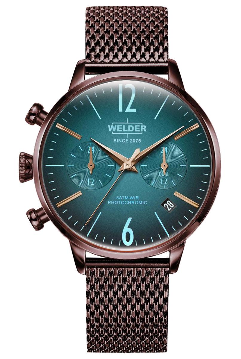 Welder Watch WWRC626 Takvimli 38 mm Mürdüm Çelik Kordon Analog Kadın Kol Saati