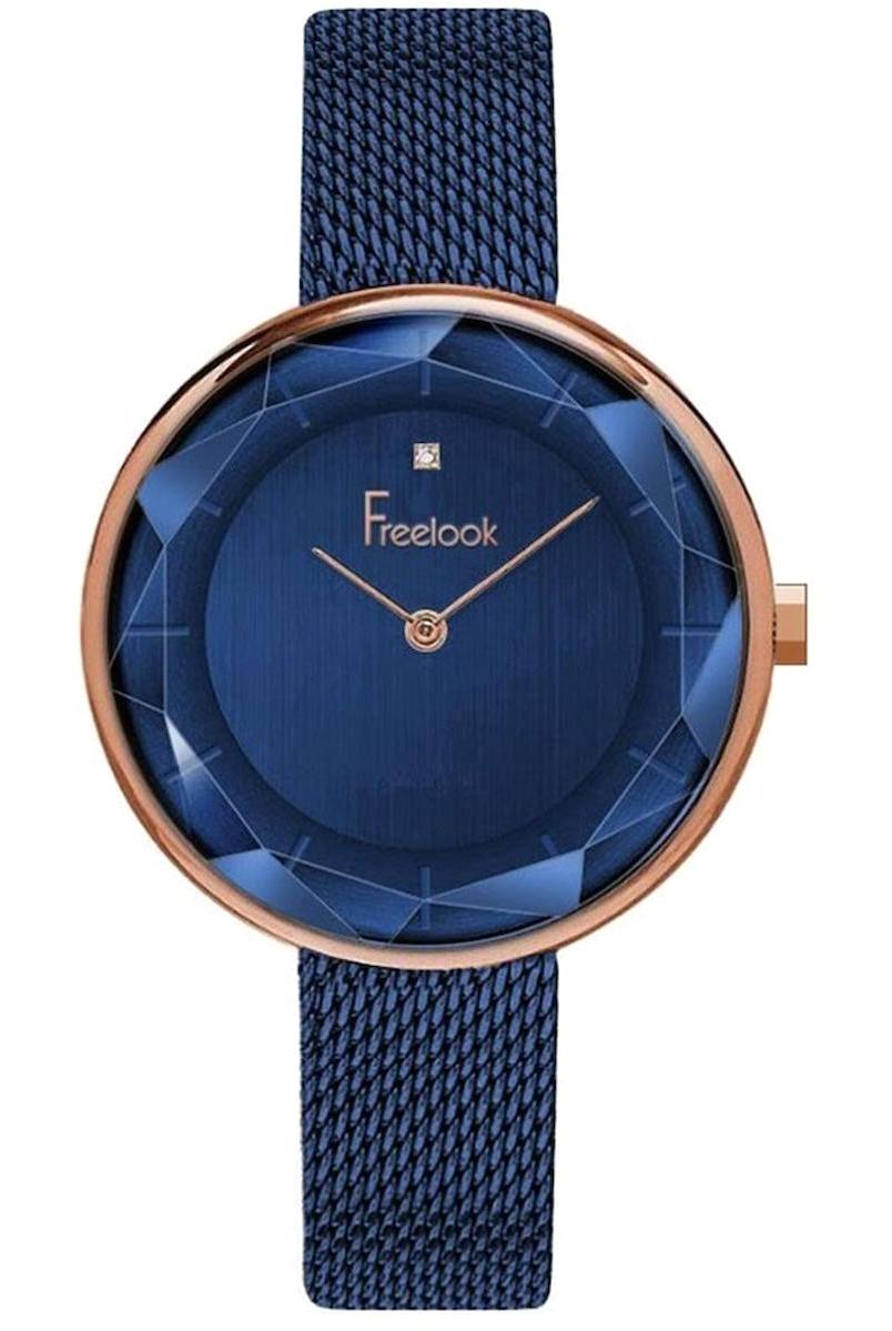 Freelook F.4.1037.03 34 mm Lacivert Metal Kordon Analog Kadın Kol Saati