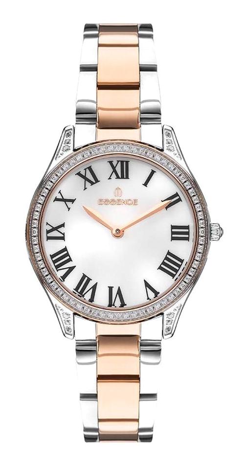 Essence ES6754FE.520 34 mm Gri-Rose Gold Çelik Kordon Analog Kadın Kol Saati