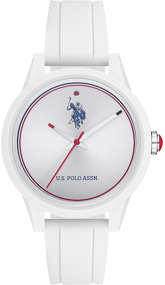 U.S. Polo Assn USPA2007-01 37 mm Beyaz Silikon Kordon Analog Kadın Kol Saati