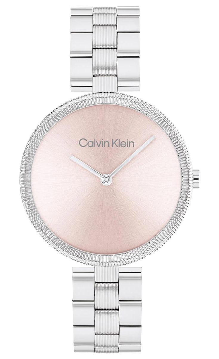 Calvin Klein CK25100015 32 mm Gri Çelik Kordon Analog Kadın Kol Saati