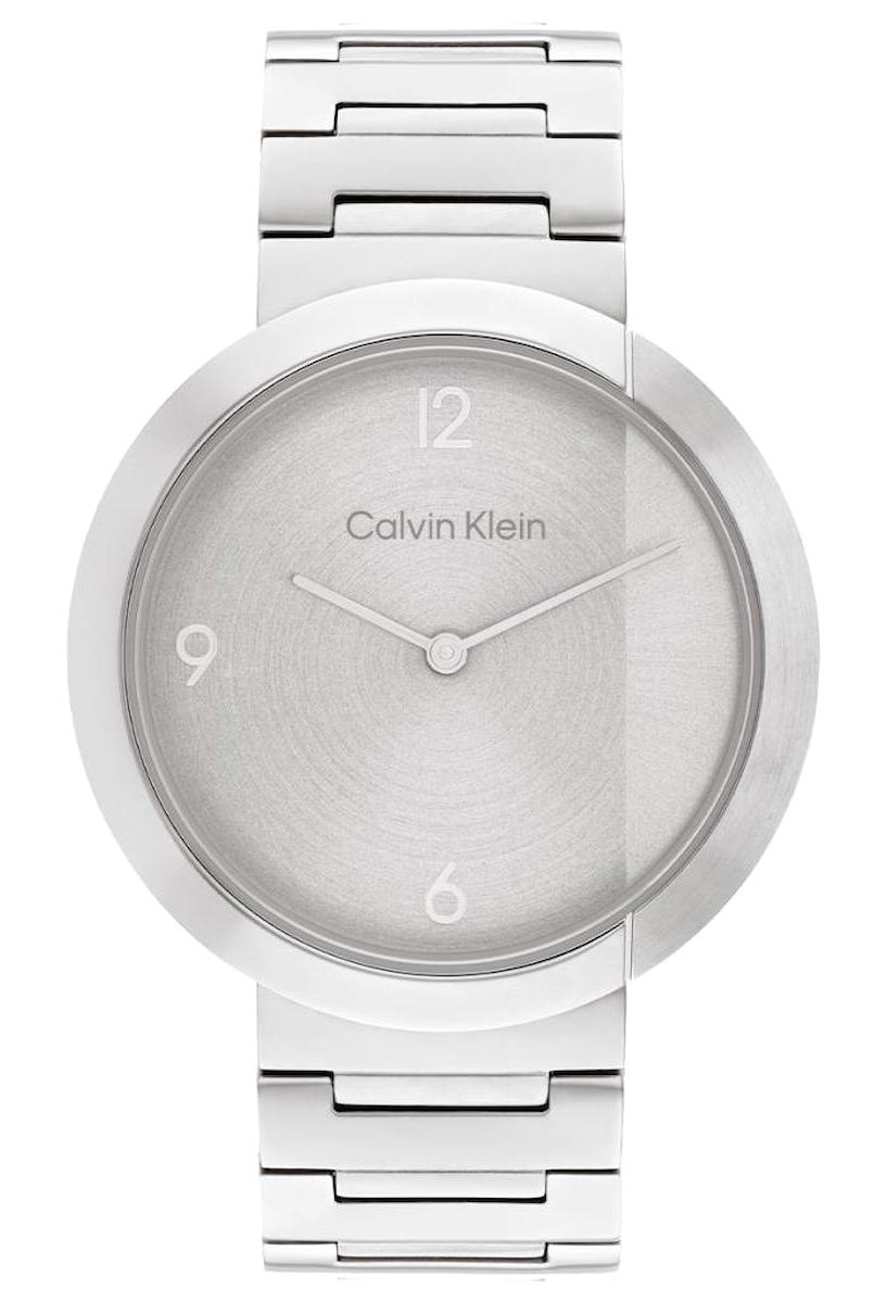 Calvin Klein CK25200289 38 mm Gri Çelik Kordon Analog Kadın Kol Saati