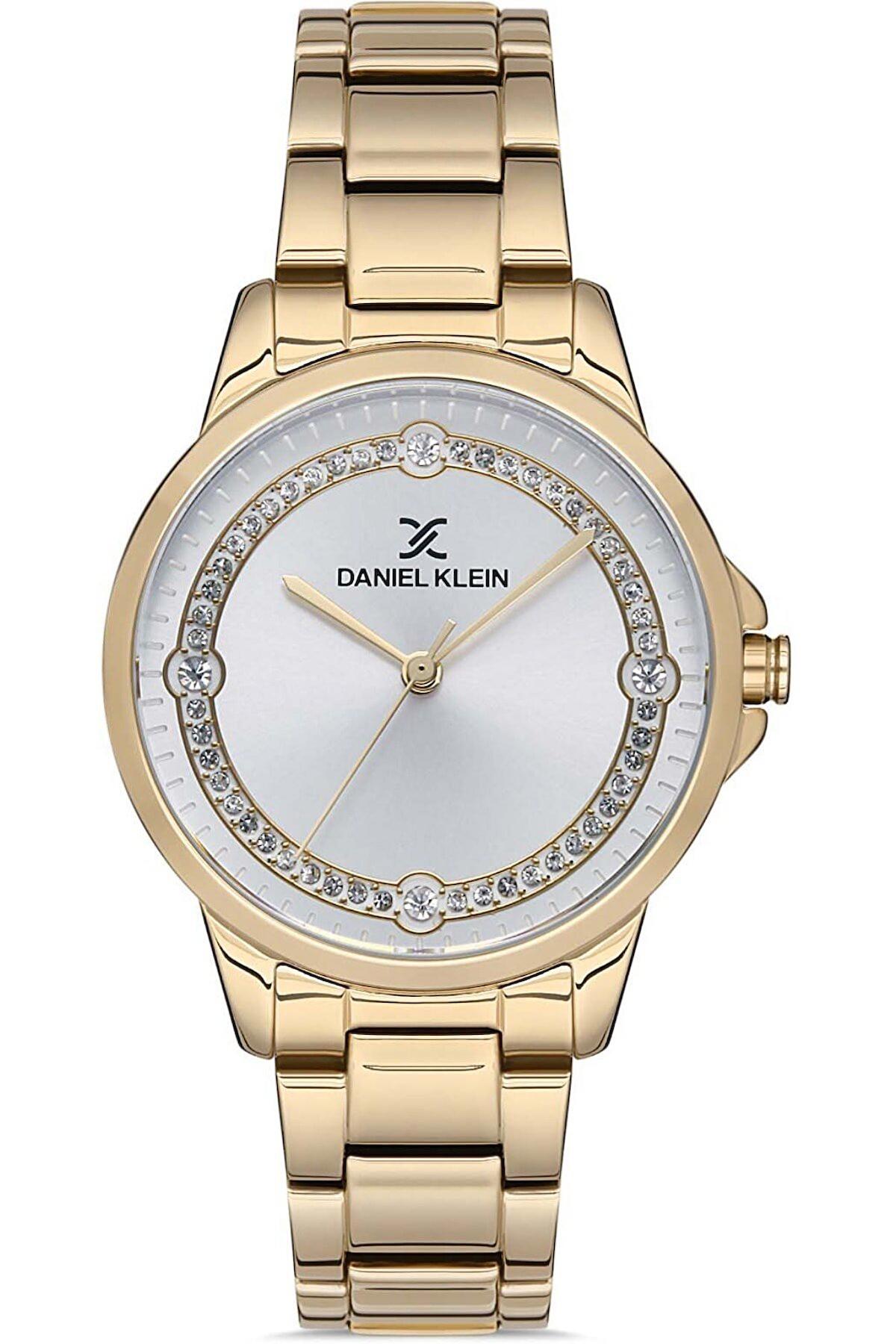 Daniel Klein DK.1.12800.7 34 mm Altın Metal Kordon Analog Kadın Kol Saati
