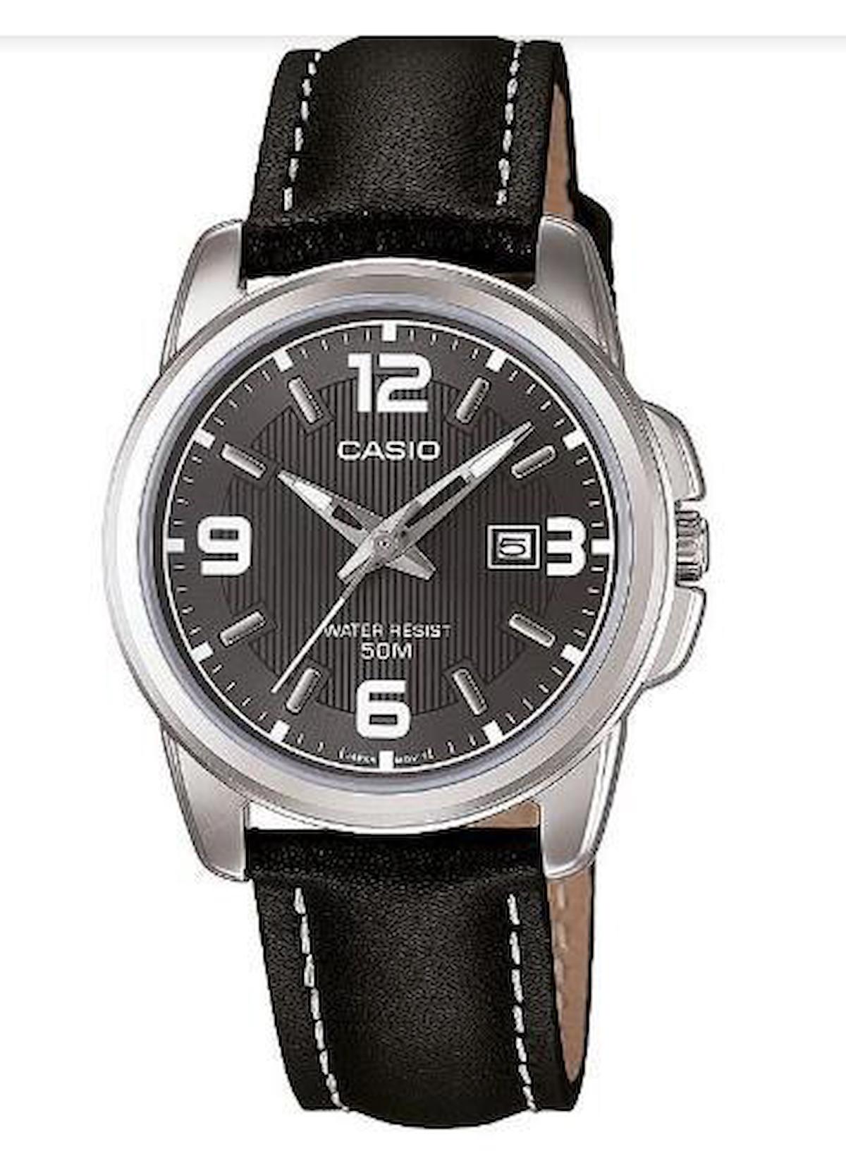 Casio LTP-1314L-8AVDF 33 mm Siyah Deri Kordon Analog Kadın Kol Saati