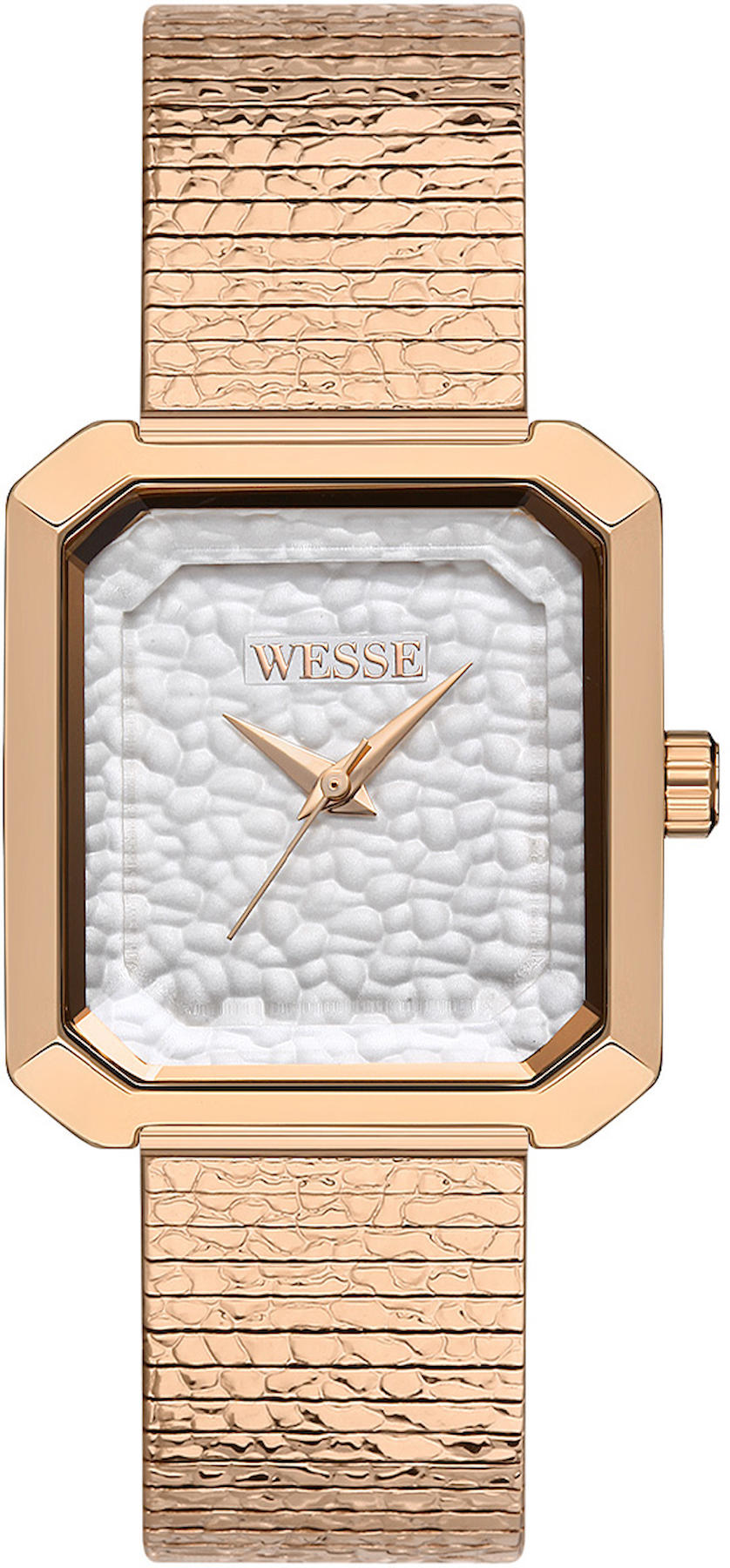 Wesse WWL111404 27 mm Rose Gold Çelik Kordon Analog Kadın Kol Saati