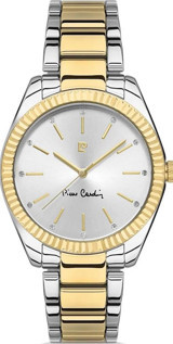 Pierre Cardin 800402F03 36 mm Altın-Gri Çelik Kordon Analog Kadın Kol Saati