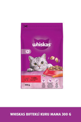 Whiskas Biftek-Havuç Yetişkin Kuru Kedi Maması 300 gr