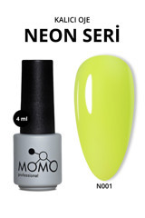 Momo N001 Sarı Neon Kalıcı Oje