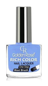 Golden Rose Rich Color Nail Lacquer 62 Mavi Parlak Oje