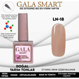 Gala Smart Natural LN18 Kahverengi Parlak Kalıcı Oje