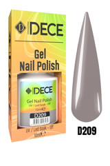 Dece D209 Gri Parlak Kalıcı Oje