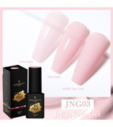 Born Pretty JNG03 Nude Parlak Kalıcı Jel Oje