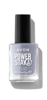 Avon Power Stay Taboo Blue Gri Parlak Oje