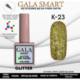 Gala Smart Glitter K23 Altın Sarısı Işıltılı Kalıcı Simli Oje