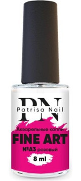 Patrisa Nail Fine Art A3 Pembe Parlak Kalıcı Oje