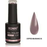 Roniki Coffee Milkshake 03 Kahverengi Parlak Kalıcı Oje