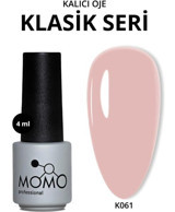 Momo K061 Nude Parlak Kalıcı Oje