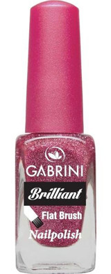 Gabrini 3D B11 Mor Parlak Simli Oje