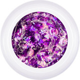 Patrisa Nail Galaxy Space Mor Neon Kalıcı Simli Jel Oje
