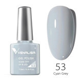 Venalisa Uv Led Cyan Grey 53 Gri Parlak Kalıcı Oje