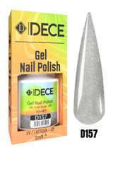 Dece D157 Gri Işıltılı Kalıcı Simli Oje