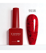 Canni Hema Free 9118 Bordo Parlak Kalıcı Simli Oje