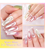 Born Pretty Super Shine Cat Magnetic Altın Sarısı Işıltılı Kalıcı Simli Jel Oje