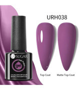 Ursugar Color Base URH038 Mor Mat Kalıcı Oje