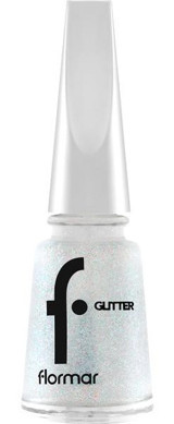 Flormar Glitter Bej Işıltılı Simli Oje
