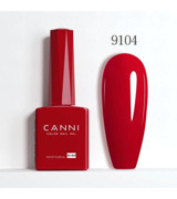 Canni Hema Free 9104 Kırmızı Parlak Kalıcı Oje