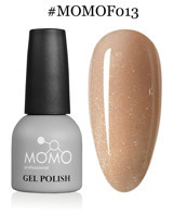 Momo French Base F013 Nude Işıltılı Kalıcı Simli Oje