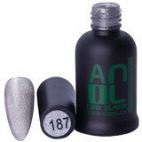 Anıl Professional Cosmetics 187 Gri Işıltılı Kalıcı Simli Oje